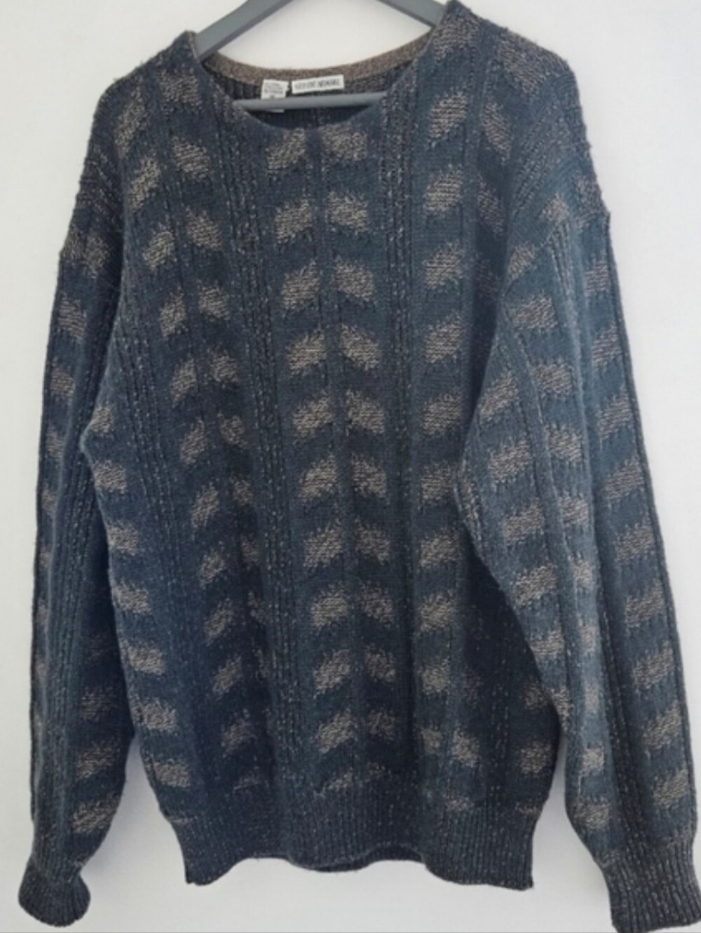 Giorgio Armani Vintage Alpaca Wool Crew Sweater